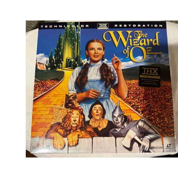 The Wizard of Oz Technicolor Restoration Laserdisc SEALED - Picture 1 of 4